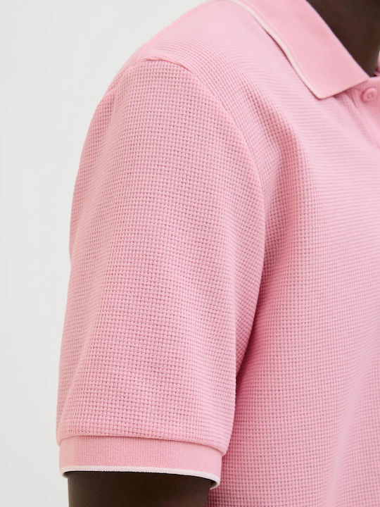 Polo Short Sleeve Blouse Pink Nectar