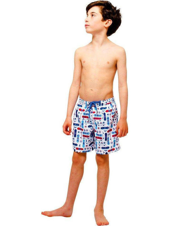 Sunuva Kinder Badeanzug Badeshorts White/multicolor