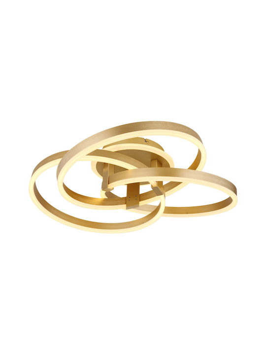 Globo Lighting Ceiling Mount Light Gold