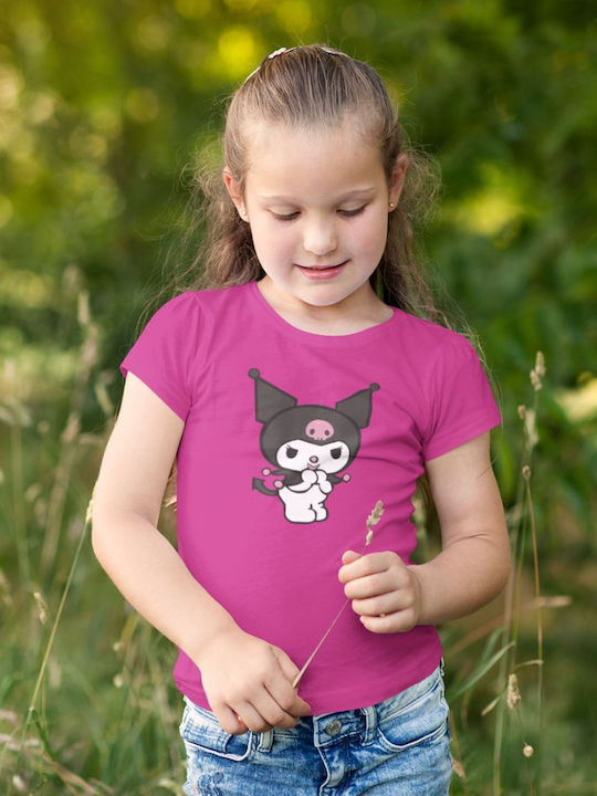 Tricou pentru copii Fuchsia