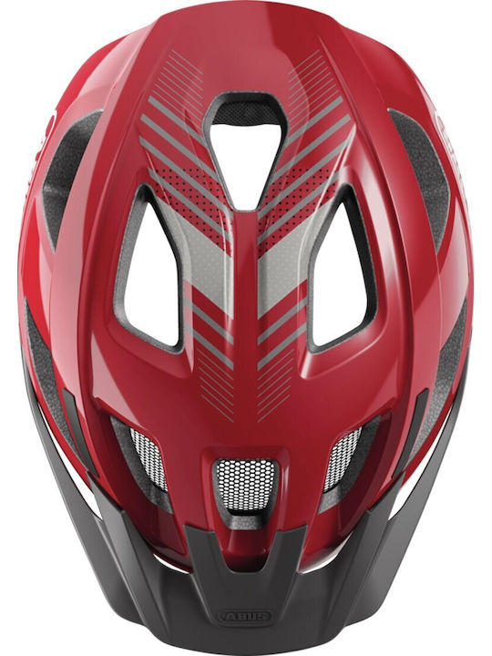Abus Aduro 3.0 Blaze Bicycle Helmet Red Urban Size L