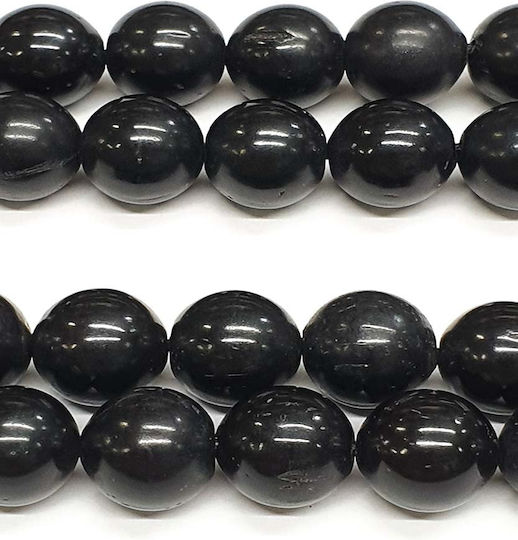 Roloi Komboloi Ebony Worry Beads Black 36cm