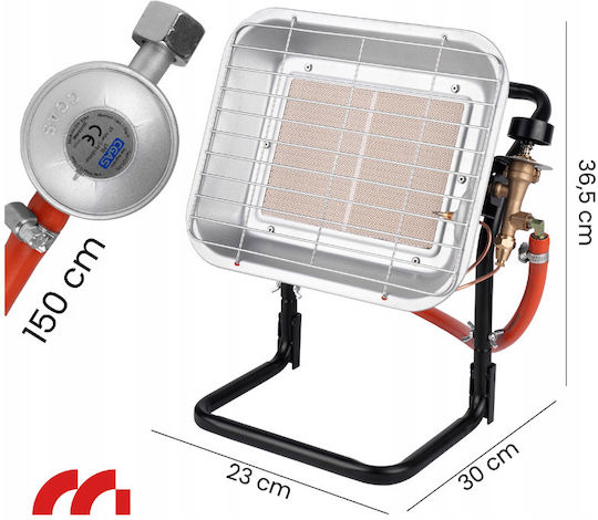 MalTec Σόμπα Υγραερίου με Απόδοση 4.5kW