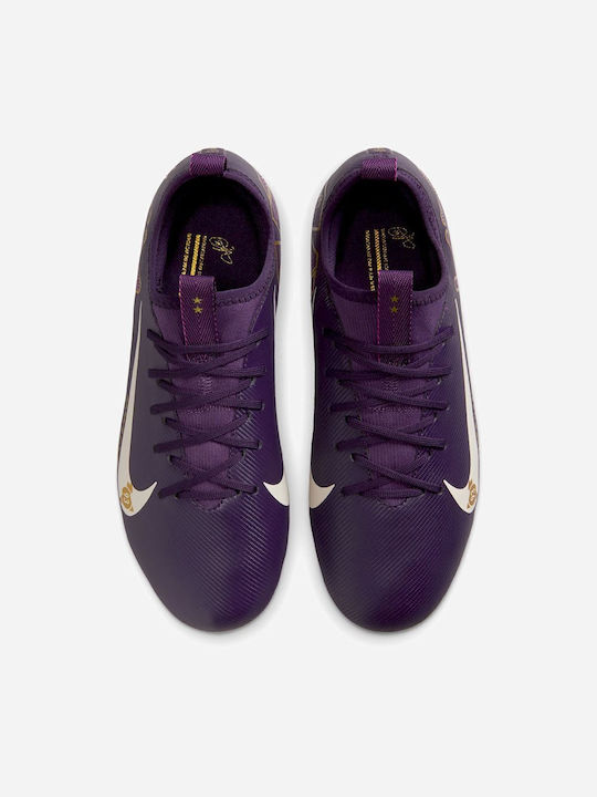Mercurial Vapor 16 Academy Kylian Mbappé FG/MG Ghete De Fotbal Pentru Copii Cu Crampoane Violet