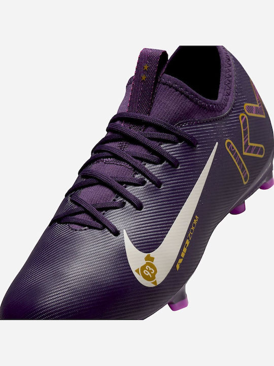 Mercurial Vapor 16 Academy Kylian Mbappé FG/MG Ghete De Fotbal Pentru Copii Cu Crampoane Violet