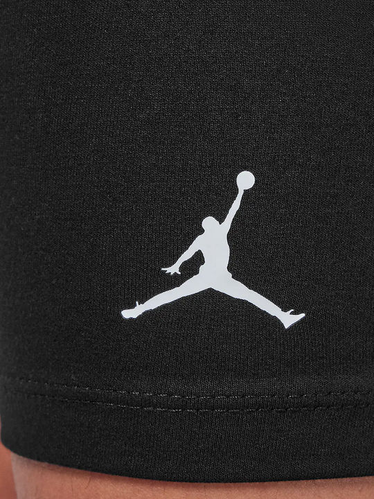 Παιδικό Κολάν Ποδηλατικό Κοντό Dri-Fit Μαύρο ESSENTIALS