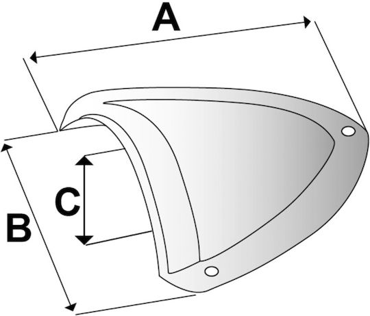 Plastic Winch Cover White