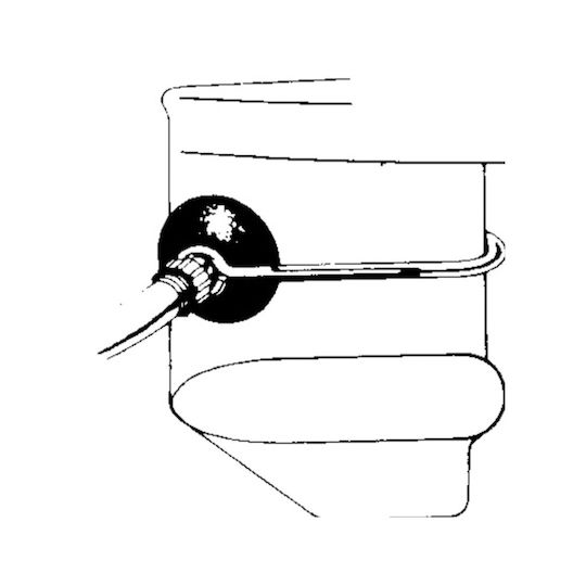 Universal Outboard Motor Flushing Suction Cup