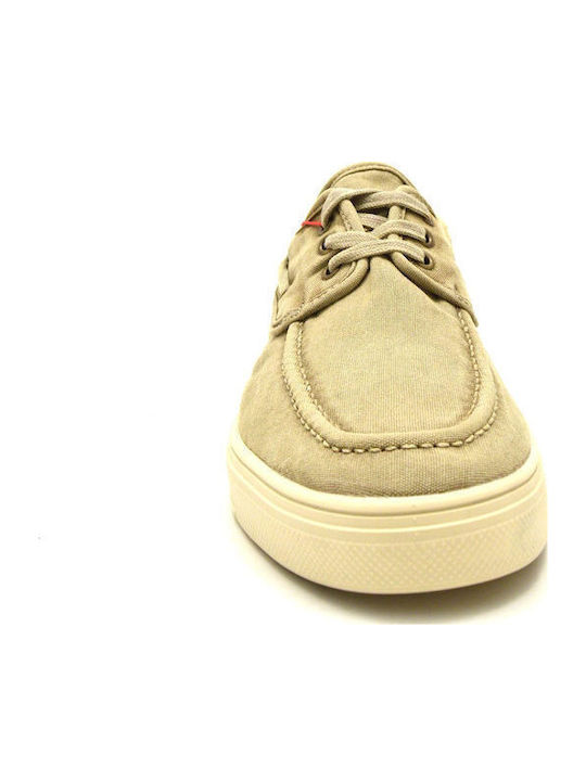 Zeb Boat C Ανδρικά Boat Shoes σε Πράσινο Χρώμα
