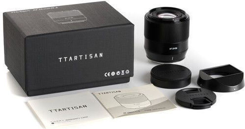 TTArtisan Crop Φωτογραφικός Φακός AF 56mm f/1.8 για Sony E Mount Μαύρος