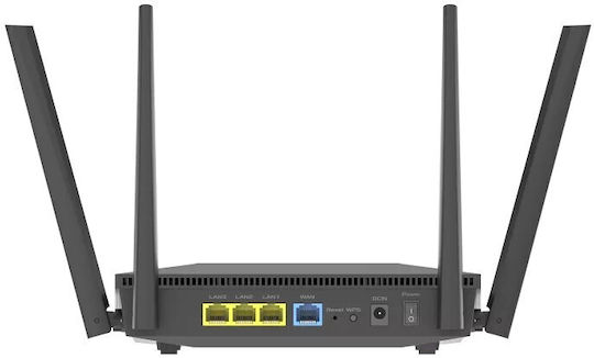 Ruijie RG-M32 Точка за Достъп с Mesh Wi‑Fi 6 Двулентов (2.4 и 5GHz) Единичен Комплект Черен