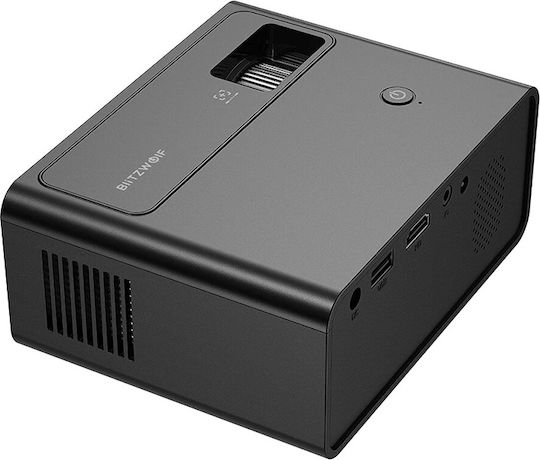 BlitzWolf Mini Projector LCD HD Λάμπας LED με Ενσωματωμένα Ηχεία BW-V1