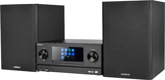Kenwood Ηχοσύστημα 2.0 Smart Micro 100W με CD / Network Player Player και Bluetooth