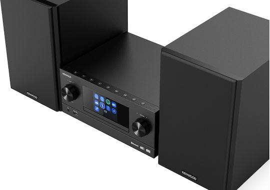 Kenwood Ηχοσύστημα 2.0 Smart Micro 100W με CD / Network Player Player και Bluetooth