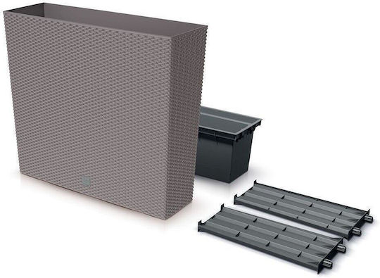 Set 2 Ghivece Decorative Imitatie Ratan Maro 58x18x49.8 Cm Rato Case Set 2 Ghivece Decorative Imitatie Ratan Maro 58x18x49.8 Cm Rato Case
