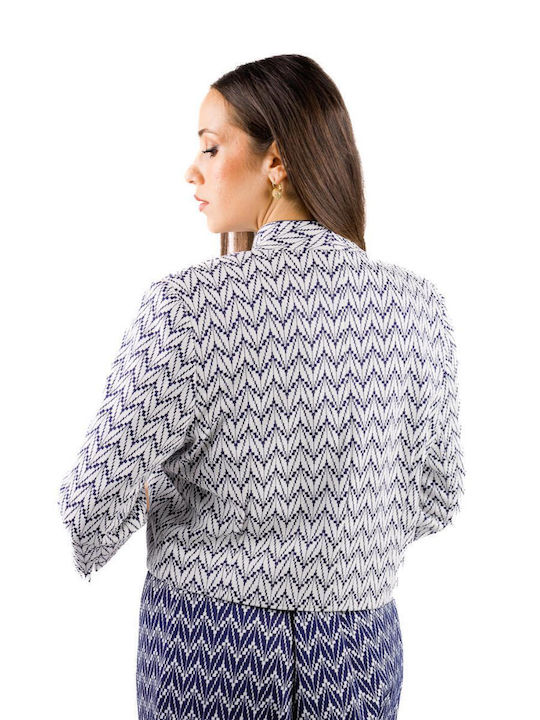 Vagias Damen Blazer White