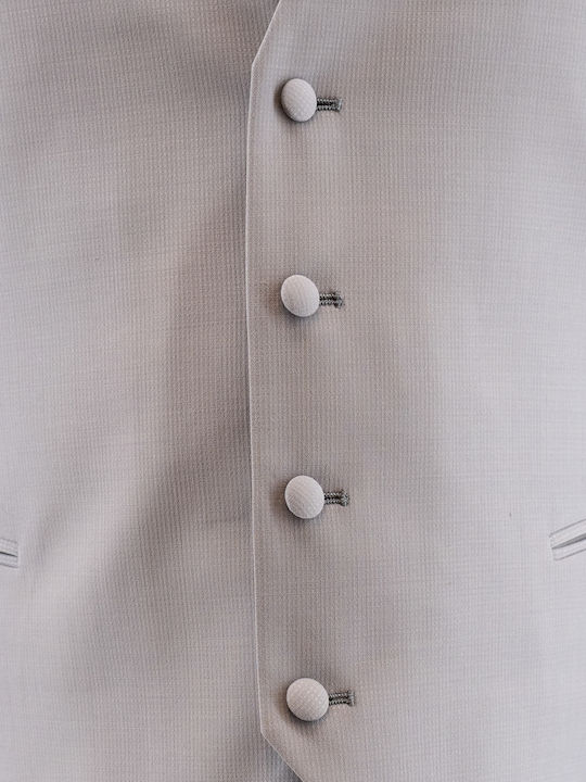 Мъжко жиле Silver Grey