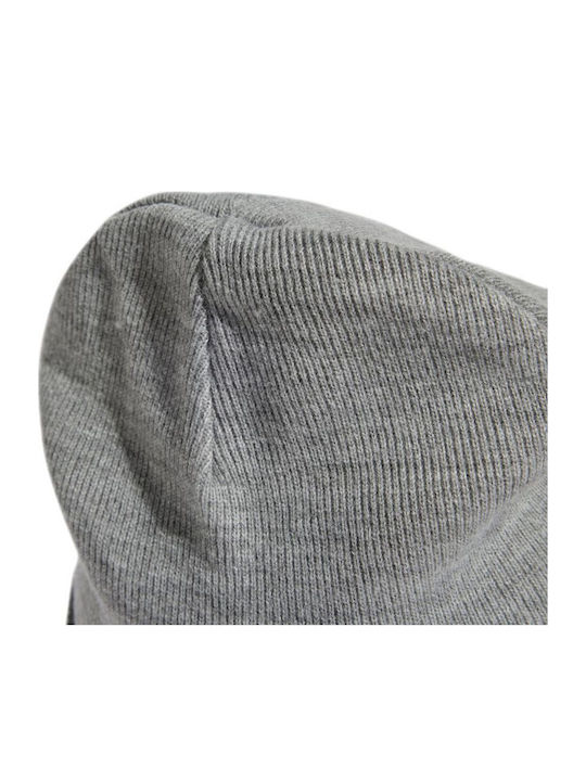 Tonal Met Bean Cap Beanie Unisex Beanie Knitted in Gray color