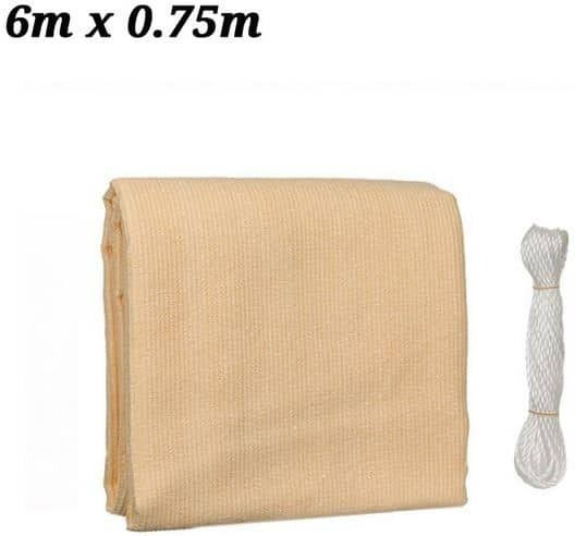 Plasă / Material de Umbrire Bej 0.75x6m