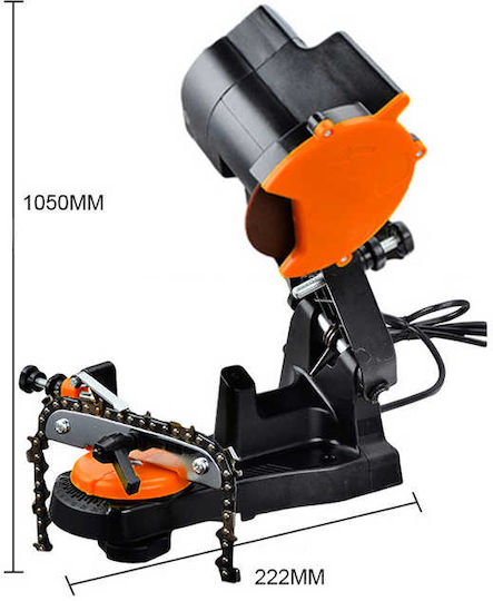 Ascuțitor lanț drujbă Ddt-es002 85 W Viteză maximă 4000 rpm Viteză maximă 5800 rpm Disc inclus