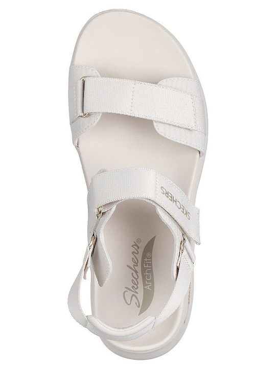 Skechers Arch Fit Σανδάλια Εκρού