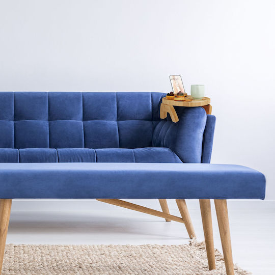 Relaxdays Бамбуков Поднос за сервиране в Кафяв Цвят 12x30x30см 10045698 1бр