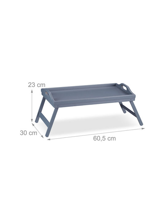 Relaxdays Bamboo Δίσκος Σερβιρίσματος 23x60.5x30cm