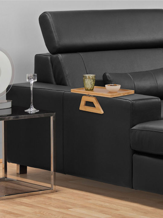 Relaxdays Bamboo Δίσκος Σερβιρίσματος 13x35x26.5cm