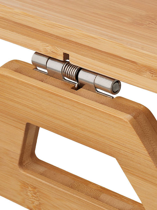 Relaxdays Bamboo Δίσκος Σερβιρίσματος 13x35x26.5cm