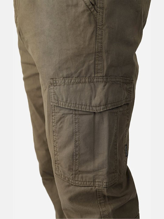Lansons Pantaloni De Trening Cargo Kaki