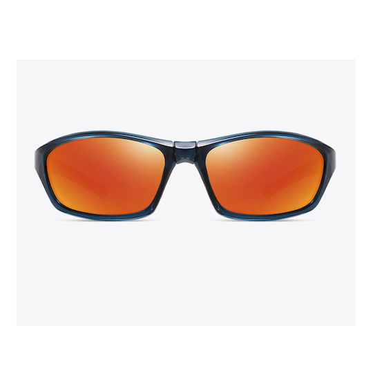 Techsuit Γυαλιά Ποδηλασίας 24101 με Μαύρο Σκελετό και Polarized Φακούς