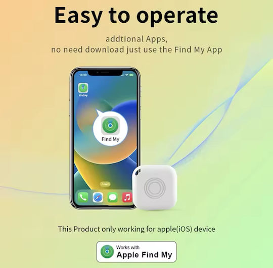 Linccras NLT-10A Apple Find My White