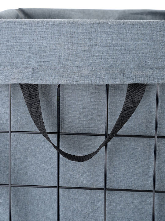Estia Laundry Basket Cage Metal Foldable 35x40x55cm