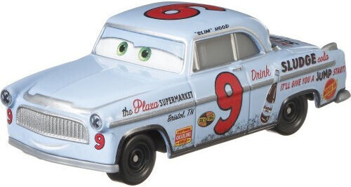 Mattel Disney Cars Slim Hood Car 1:55 For 3+ Years