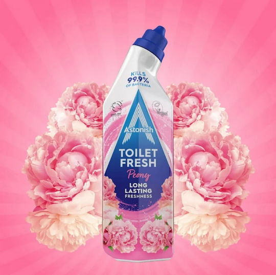 Gel pentru vasul de toaletă Astonish cu parfum floral 750ml