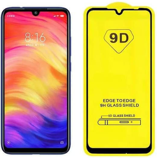 9D Full Glue Full Face Tempered Glass (Redmi Note 8T)