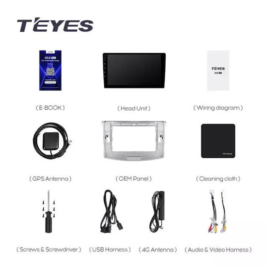 Navigație auto Teyes CC3 2K Volkswagen Passat CC 2008-2016 6+128GB 10.36" QLED Octa-core 2GHz Android 4G Bluetooth 5.1 DSP