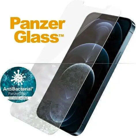 PanzerGlass Antibacterial Gehärtetes Glas (iPhone 12 Pro Max)