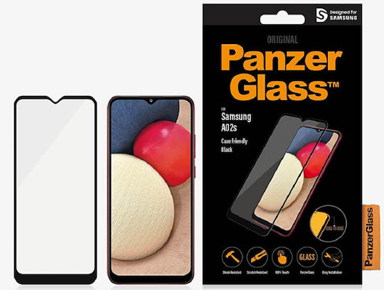 PanzerGlass Full Face Tempered Glass (Galaxy A02s)