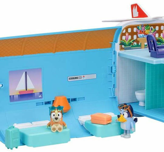 Giochi Preziosi Bluey 3-in-1 Miniatur-Spaßspielzeug Flugzeug für 3+ Jahre