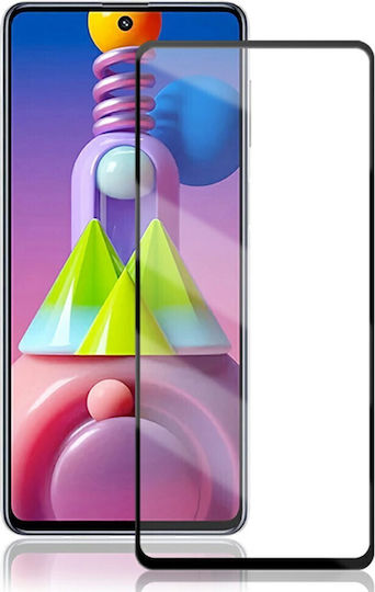 Mocolo Full Face Tempered Glass Black (Galaxy M51)