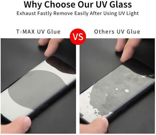 T-Max UV Full Glue Full Face Tempered Glass (OnePlus 7 Pro)