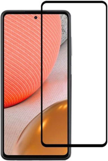 5D 0.33mm Vollflächig gehärtetes Glas Schwarz (Galaxy A53)