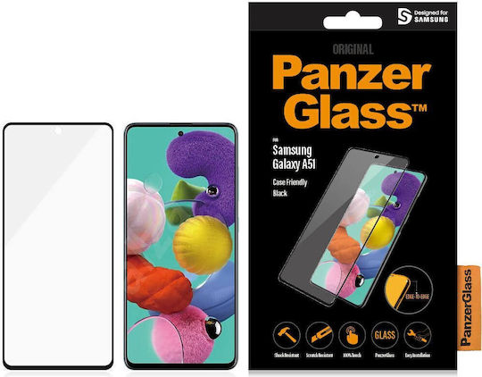 PanzerGlass 2.5D Full Glue Full Face Tempered Glass (Galaxy A51)