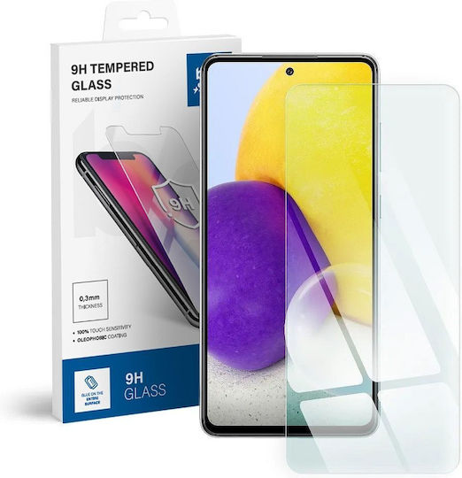 Blue Star Tempered Glass (Galaxy A73)