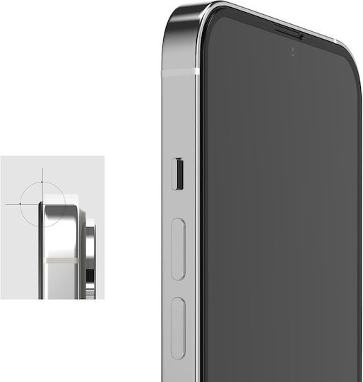 Ringke Invisible Defender ID 3D Full Face Tempered Glass (iPhone 17e / 16e / 14 / 13 / 13 Pro)