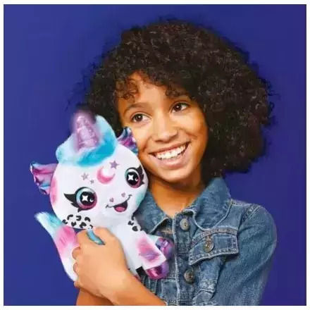Barbie Animăluț Canal Toys Airbrush Plush Cosmic Unicorn din Țesătură cu lumină pentru 6++ Luni