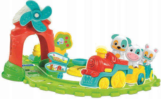 Baby Clementoni Όχημα The Farm Train με Ήχους για 12+ Μηνών