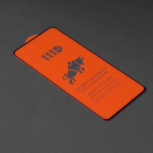 Techsuit 111D Full Glue Full Face Tempered Glass Black (Redmi Note 10 Pro)