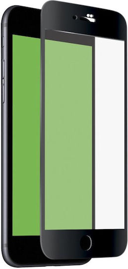 5D Ceramic Full Glue Full Face Tempered Glass Black (iPhone SE 2022 / 2020 / 8 / 7)